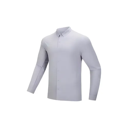 Anta Variety Training Collection Shirt Men's Mudstone Gray