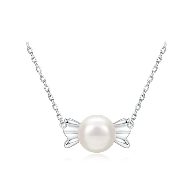 UNG Freshwater Pearl Necklaces Unisex-0