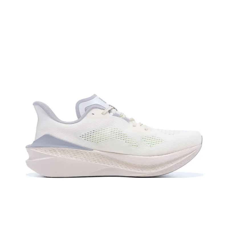 BMAI Jingtan Mix 2.0 Mid Top Running Shoes Men's White With Beige Gray-1