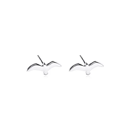 SWEET PLANET S925 Silver Stud Earrings Women's