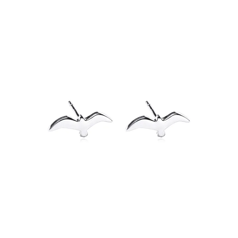 SWEET PLANET S925 Silver Stud Earrings Women's-0
