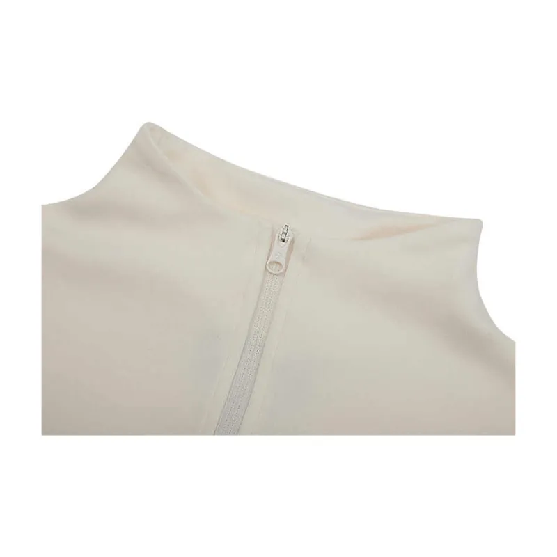 Converse Half Zip Mock Neck Long Sleeve Top-3