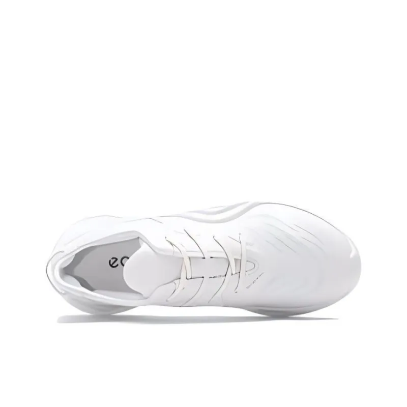 Ecco Low Top Casual Shoes Women's White-2