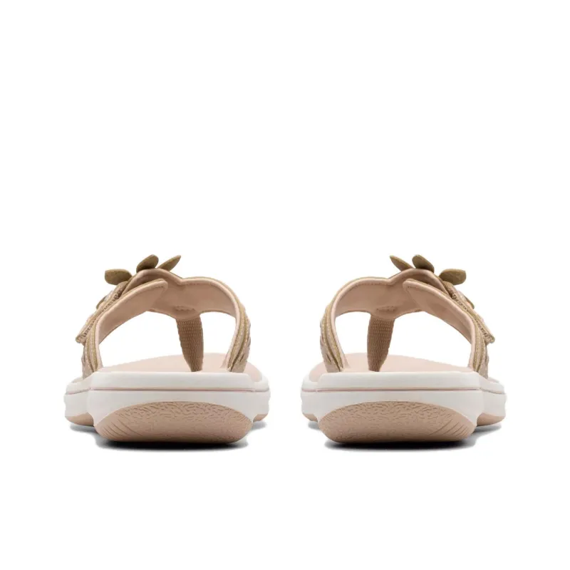 Clarks Abrasion-Resistant Flip Flops Women's Sand-4