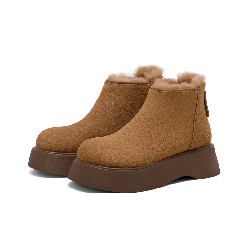ST&SAT Thermal Short Snow Boots Women's-4