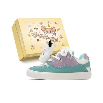 SHUXIAOBEI Doll Collection Puffy Shoes Low Top Skateboard Shoes Women's