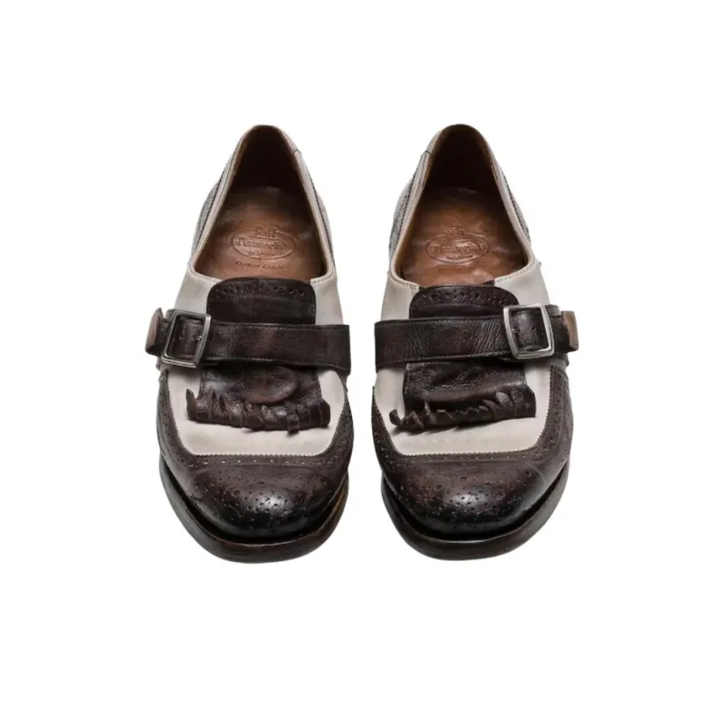 CHURCH'S Glacé Dress Shoes Women's Umber-2