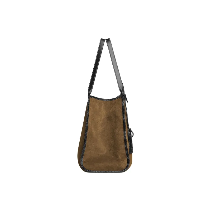 Bottega Veneta Cotton Tote Bag, Shopping Bag, Shoulder Bag Tubas Men's Mustard-1
