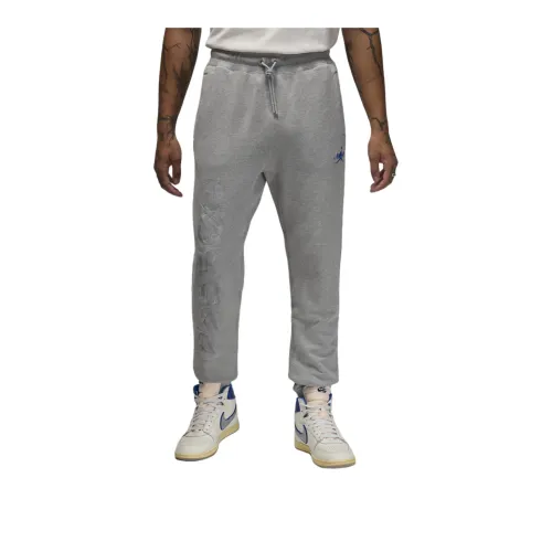 Jordan x Awake NY FW24 Knitted Sports Pants Men's Gray