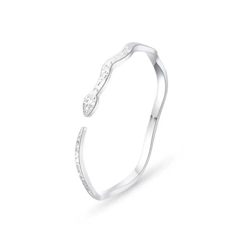 Hui Xuan Charm 999 Fine Silver Bangles Women's-0