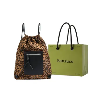 Bansusu PU Backpack Regular Women's Coffee/Black