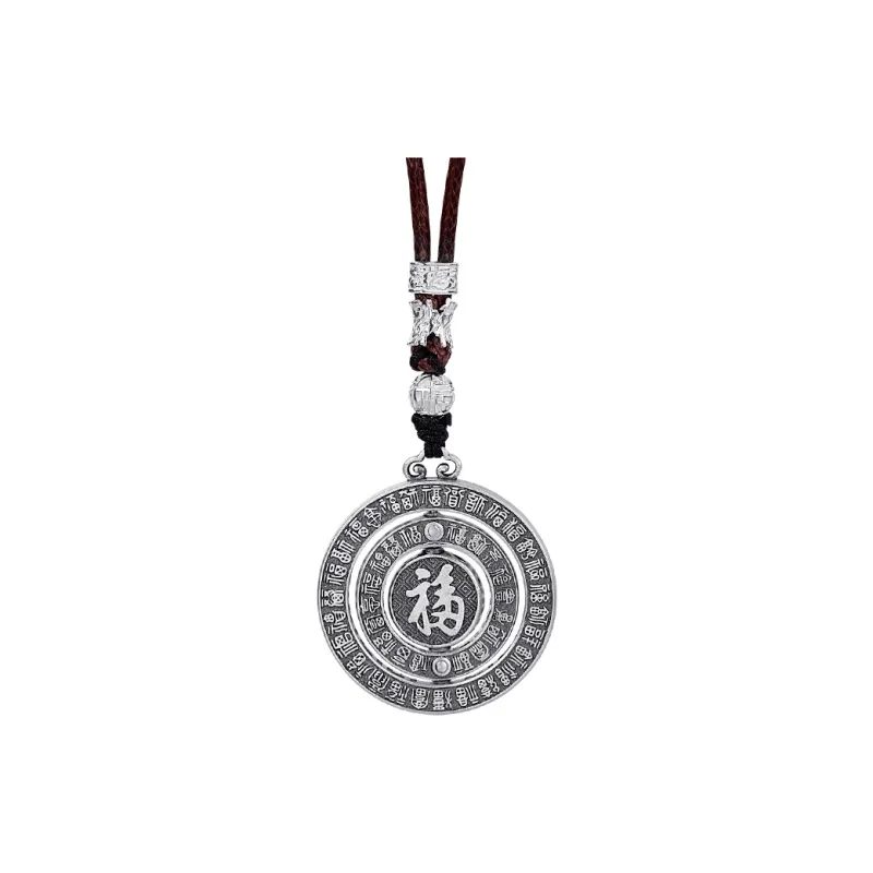 QIDUYINSHI S999 Fine Silver Necklaces Unisex-0