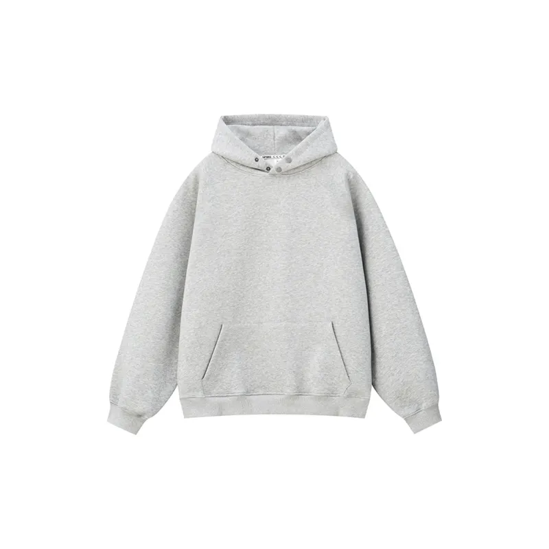 JINBEILE Sweatshirt Unisex Hundred Flowers Gray-1