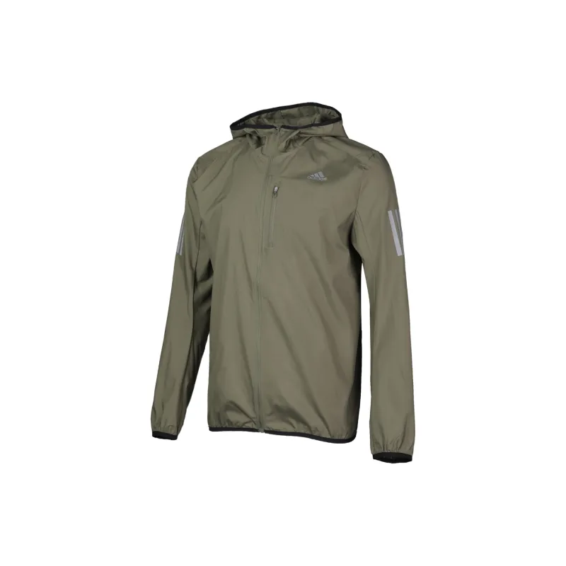 Adidas Own The Run Jackets Coats Men's Olive Green-2