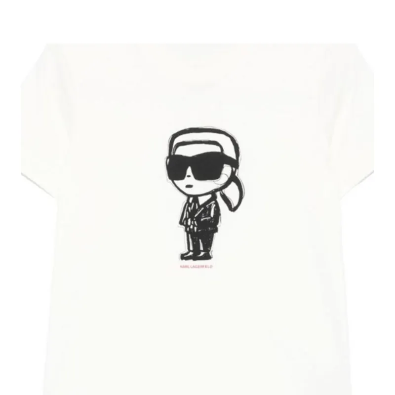 Karl Lagerfeld IKon Sketch T shirt-5