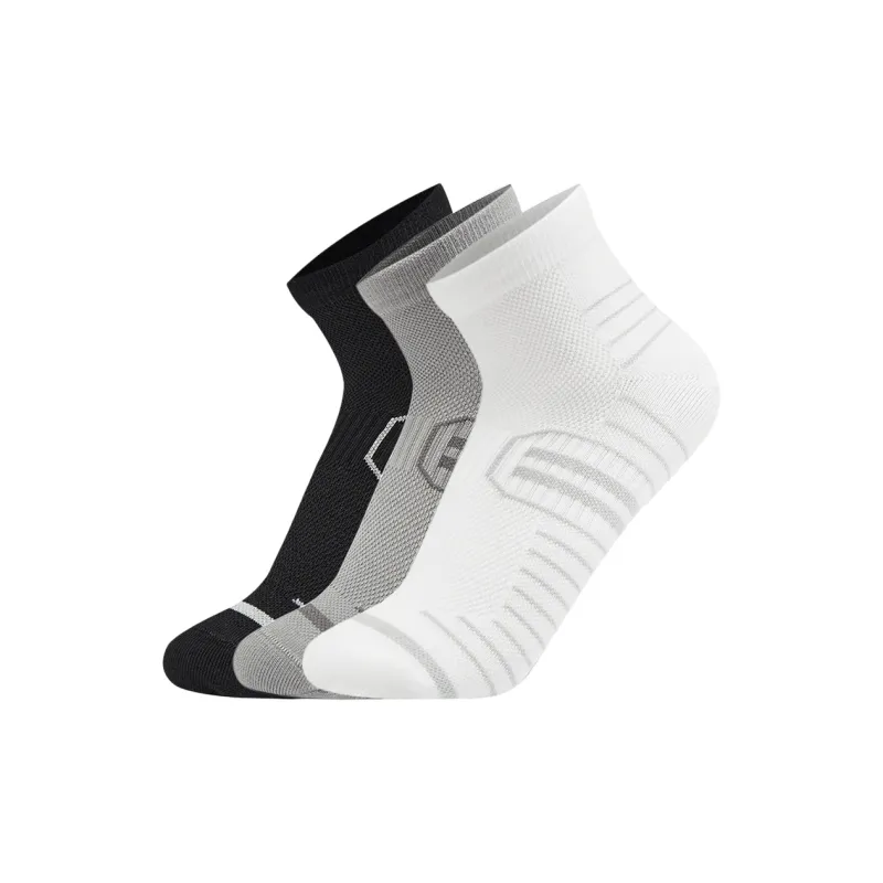 LiNing Fitness Series Ankle Socks Unisex 3 Pack-0