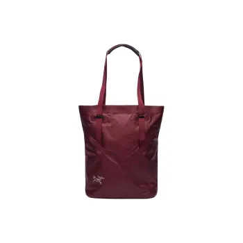 Arcteryx Nylon Tote Bag, Shopping Bag, Handbag, Shoulder Bag Unisex Burgundy