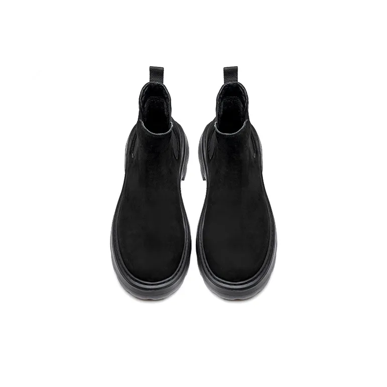 Anthony Miles Short Chelsea Boots Men's Black-2