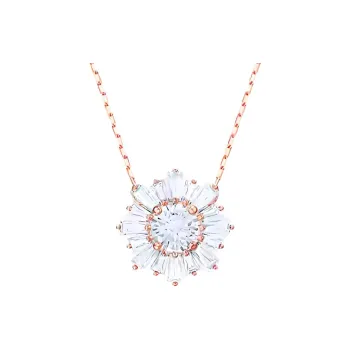 Swarovski Idyllia Faux Crystal Necklaces Unisex White