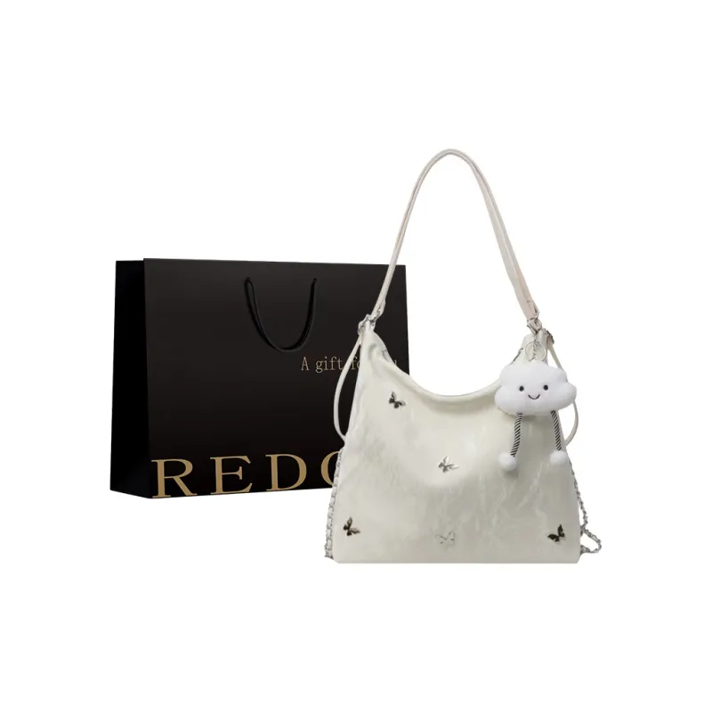 REDOO Pu Backpack On The Shoulder Regular Women's Silver/Ecru/Blue/Pink/Black-8