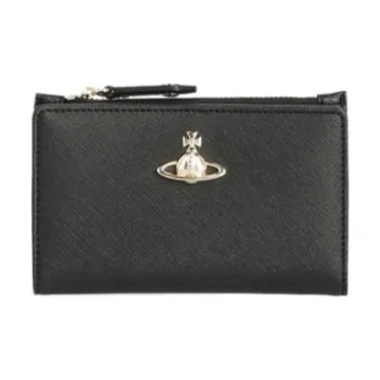 Vivienne Westwood Faux Leather Card Holder Women's Black