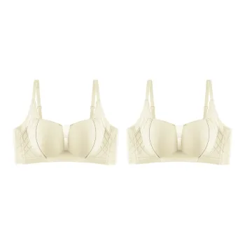 Lanza Bra Women's 2 Pack Champagne