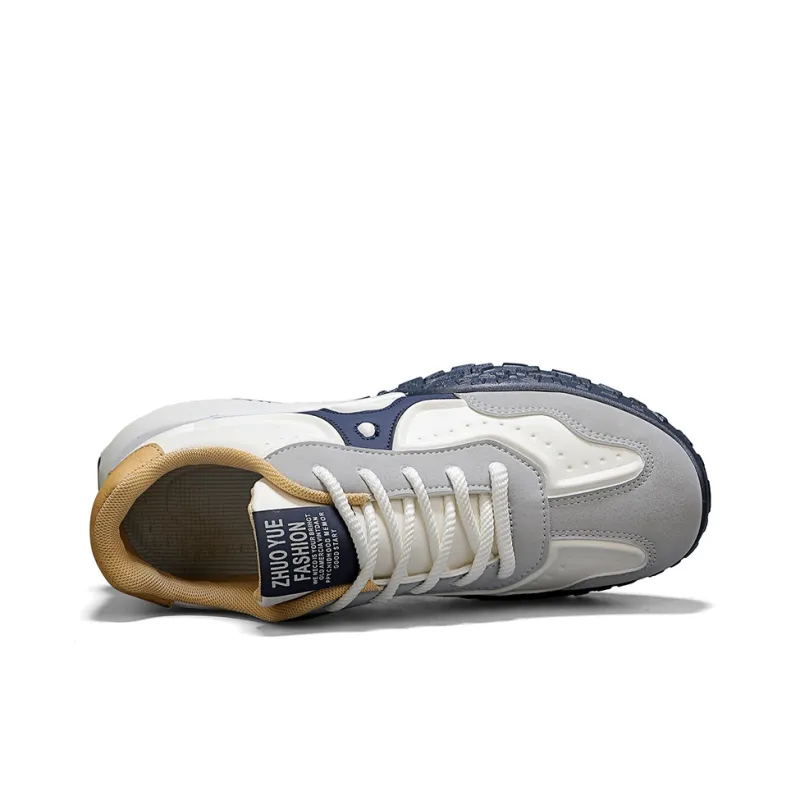 JKEM Cushioned Slip-Resistant Abrasion-Resistant Low-Top Casual Shoes Men's-12