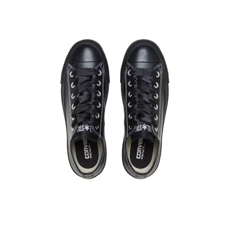 Converse All Star Anti Slip Wear Resistant Low Top Skateboard Shoes Men's Black-2