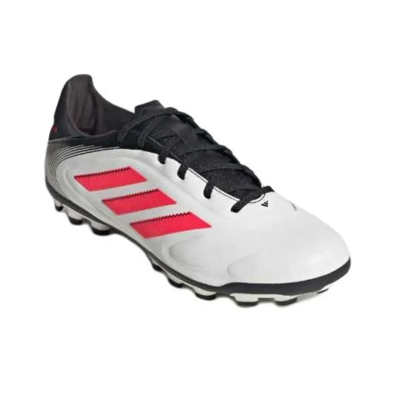 Adidas Copa Pure 3 AG Rubber Short Studs Anti Slip Wear Resistant Soccer Shoes Unisex White Red Black-2