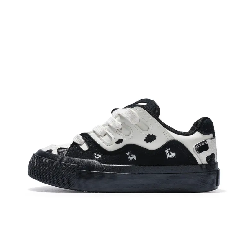 La Chapelle Abrasion Resistant Height Increasing Low Top Skateboard Shoes Women's-8