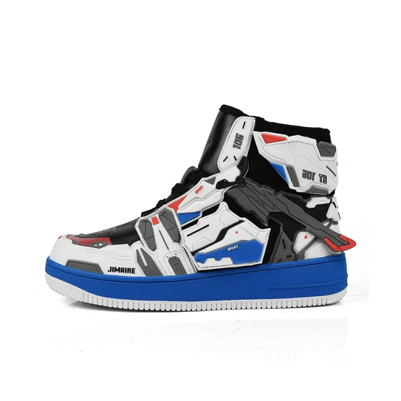 King Jinmai Slip-Resistant High-Top Casual Shoes Unisex-0