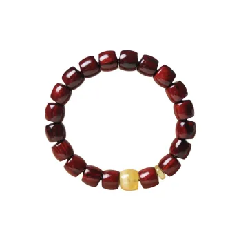 Finger Carpenter Small leaved Rosewood Wooden Bracelets Unisex