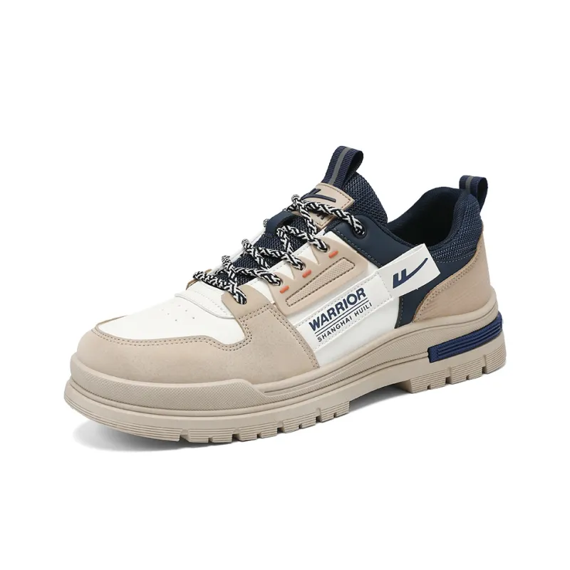 Warrior Height-Enhancing Wear-Resistant Lightweight Low-Top Casual Shoes Men's-16