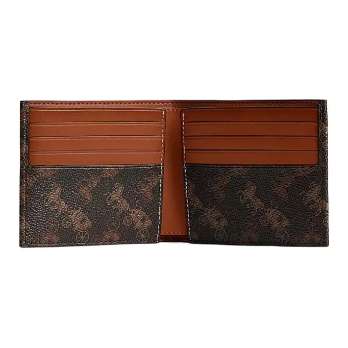 COACH Coated Canvas Wallet Women's Umber-2