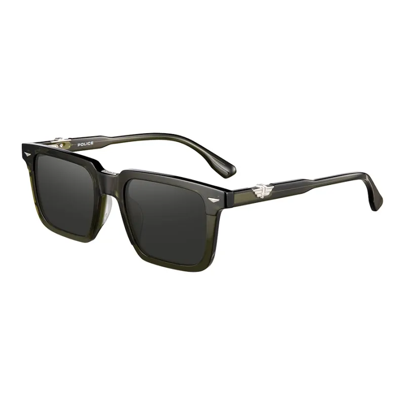 Police Square Sunglasses Unisex-0
