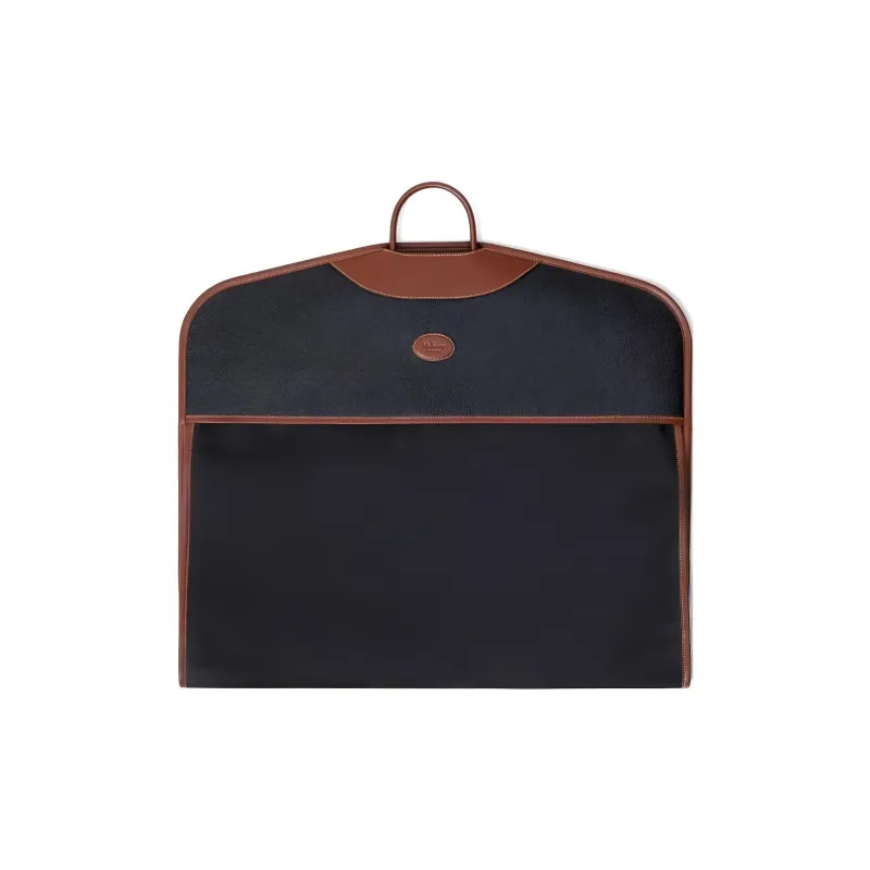 Mulberry PVC With Calfskin Suit Bag Storage Bag Unisex Black-1