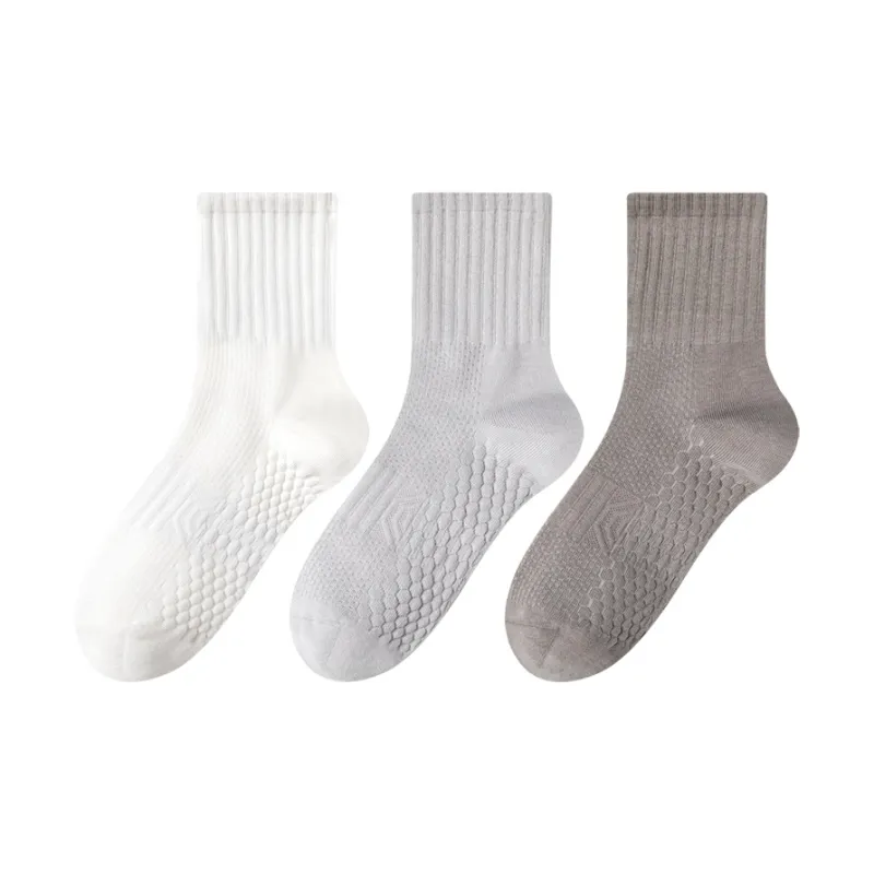 MIIOW Mid Calf Socks Unisex 3 Pack-9