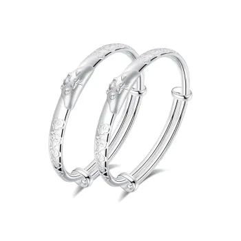 IDEAL S999 Fine Silver Sterling Silver Bracelets Kids'