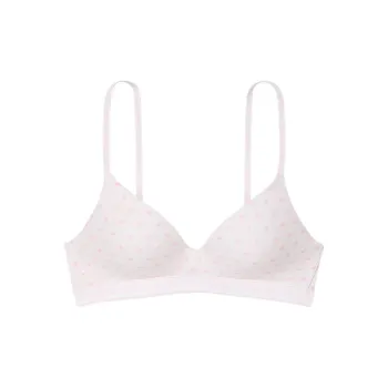 Victoria's Secret Bra Women's Heart Pink White