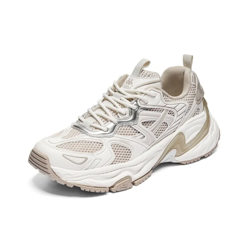 Kappa Cushioning Low-Top Chunky Sneakers Unisex Ecru-3