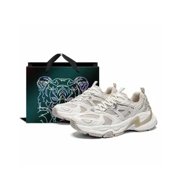 Kappa Cushioning Low Top Chunky Sneakers Unisex Ecru