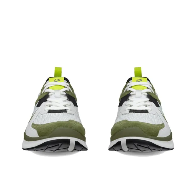 Ecco Biom 2.2 Low Top Casual Shoes Men's White Green-3