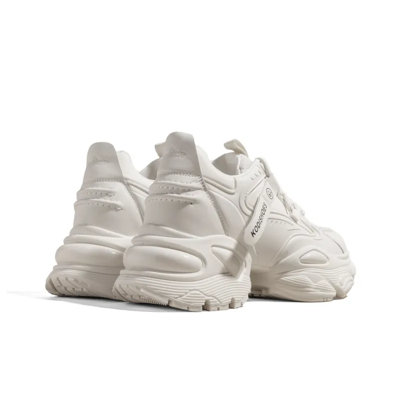 KODI Anti Slip And Wear Resistant Height Increasing Low Top Chunky Sneakers Women's-9
