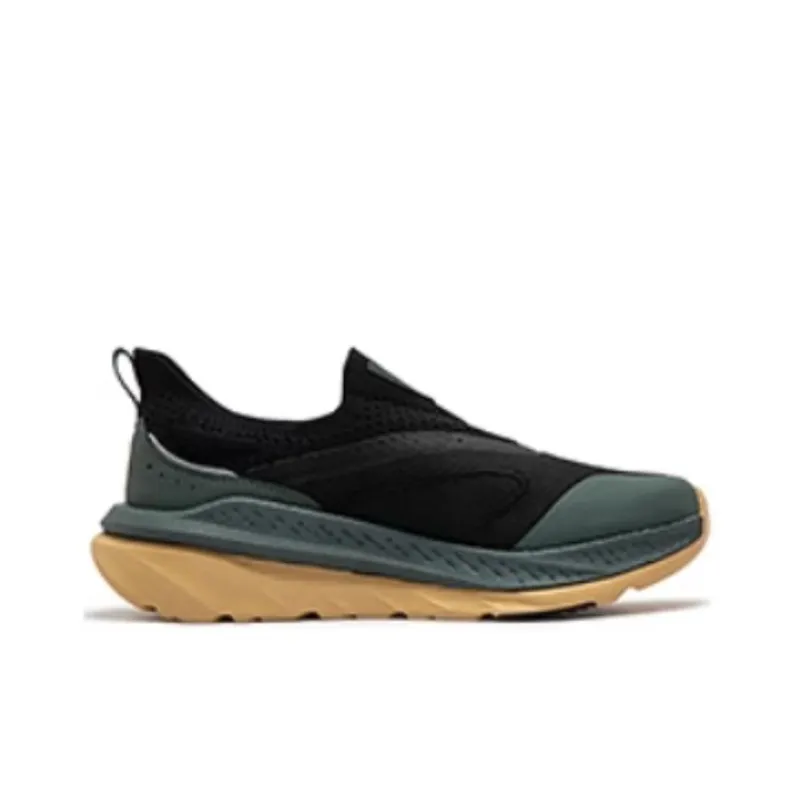 361° Red Flame 3 Cushioning Wear Resistant Low Top Casual Running Shoes Unisex Black Gray Color-1