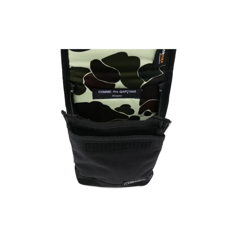 CDG Nylon Shoulder Bag Crossbody Bag Men's Black-3