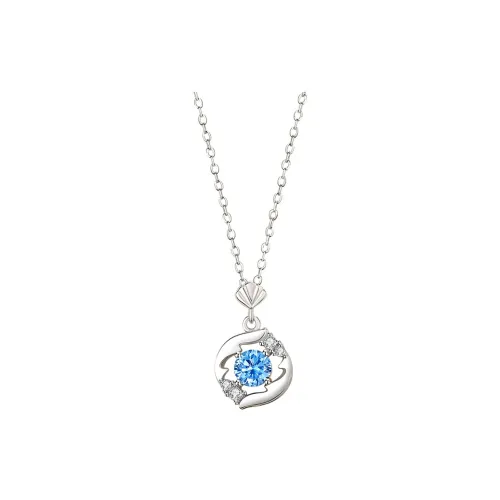 CHINA GOLD S925 Silver Necklaces Women's