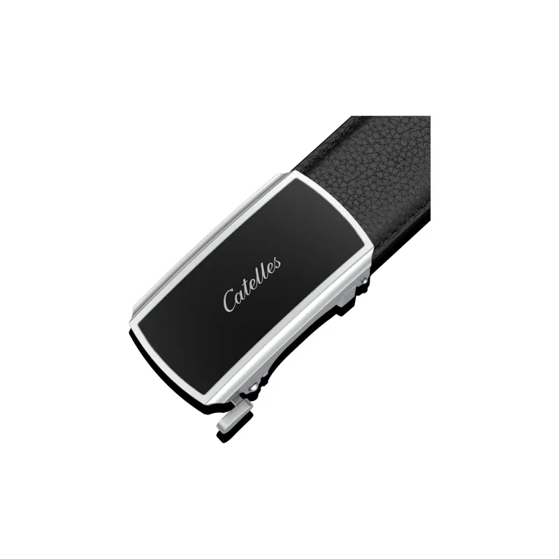 CATELLES Top Grain Cow Leather Leather Belts Men's 3.5cm-5