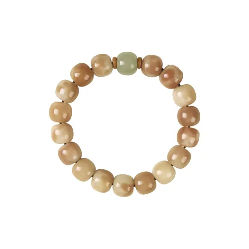 Jinghua Record Barbie Sandalwood Wooden Bracelets Unisex