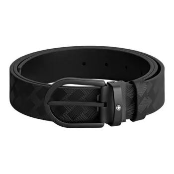 MONTBLANC Horseshoe buckle Leather Belt
