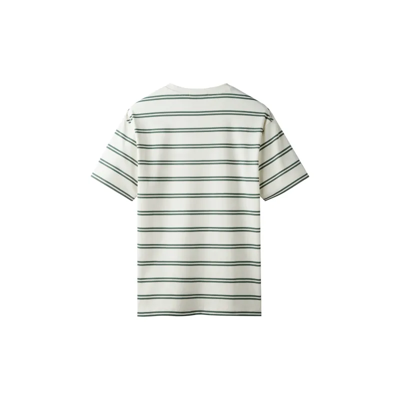 HLA T Shirts Men Raw White Stripes 40-1